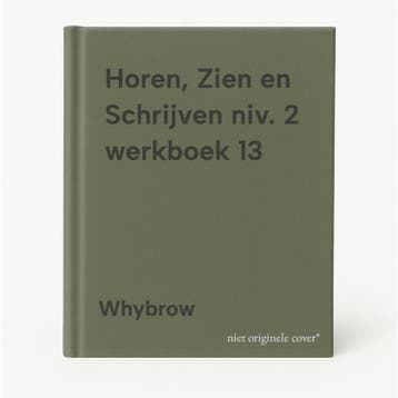 Horen, Zien en Schrijven niv. 2 werkboek 13 9789000028160, Boeken, Verzenden, Zo goed als nieuw, Whybrow