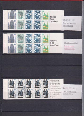 Allemagne, République Fédérale - Collection : carnets de