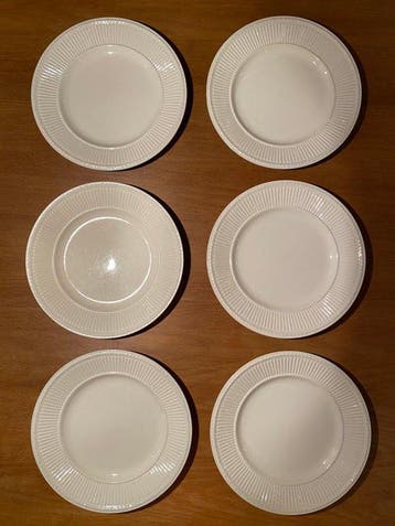 Wedgwood - Assiette de petit-déjeuner (6) - EDME - Faïence