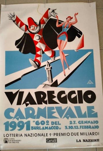 Bonetti Uberto - Fondazione Carnevale Viareggio - Carnevale, Antiquités & Art
