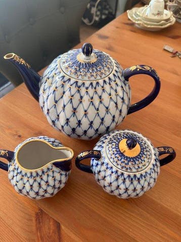 Lomonosov Imperial Porcelain Factory - Cafetière - COBALT