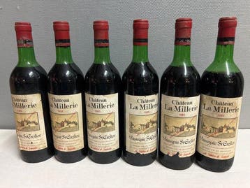 1983 Château La Millerie - Puisseguin-Saint-Émilion - 6, Collections, Vins