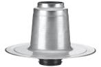 Dubbelwandige plakplaat - Bitumen - Ø70/80mm, Doe-het-zelf en Bouw, Verzenden, Nieuw