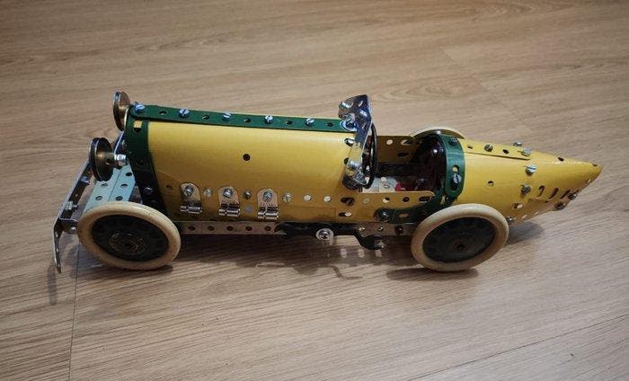 Meccano - Model cabriolet - Meccano Constructed Car, Antiquités & Art, Antiquités | Jouets