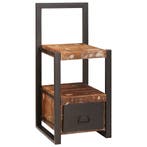 vidaXL Kapstokstand met lade Multikleur Massief Gerecycleerd, Huis en Inrichting, Kasten | Kleerkasten, Verzenden, Nieuw