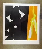 Ernst Wilhelm Nay - Black yellow - Collotype 60/70ies - 89 x, Antiek en Kunst