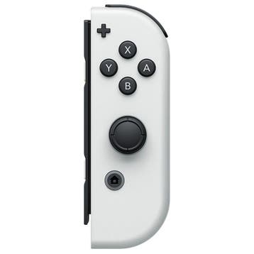 Originele Nintendo Switch Joy Con OLED Wit Rechts, Ophalen of Verzenden, Zo goed als nieuw