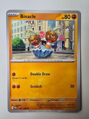 BINACLE (PERFECT ORDER 042/088) (TRADING CARD), Gebruikt