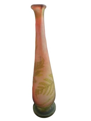 Emile Gallé - Vase - Verre - vase soliflore