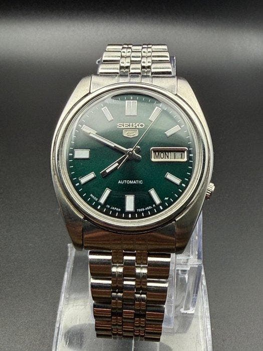 Seiko - Seiko 5 Automatic Day-Date - Zonder minimumprijs -, Handtassen en Accessoires, Horloges | Antiek