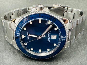 Tissot - Seastar - Sans prix de réserve - T120410 - Homme -, Handtassen en Accessoires, Horloges | Heren, Nieuw