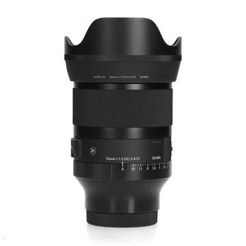 Sigma 35mm f/1.2 DG Art II - Sony E - 2 jaar garantie, Ophalen of Verzenden, Zo goed als nieuw