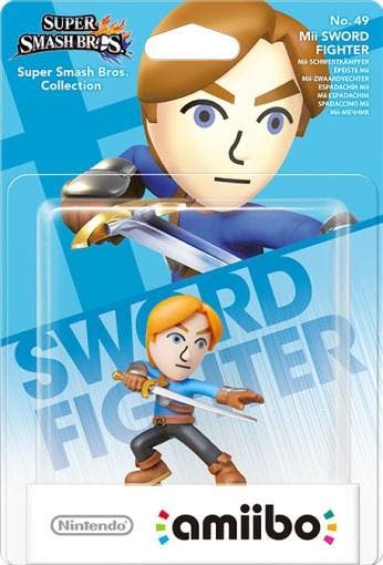 Amiibo  Mii sword fighter (Amiibo Nieuw), Ophalen of Verzenden, Nieuw