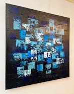 Paolo Contin - Notte Blu, Antiek en Kunst, Kunst | Schilderijen | Modern