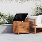 vidaXL Tuinbox 60x50x55 cm massief eucalyptushout, Verzenden, Nieuw