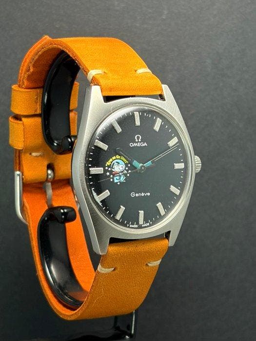 Omega - * Vintage Geneve Snoopy Dial* - Zonder minimumprijs, Handtassen en Accessoires, Horloges | Heren