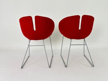 Moroso - Patricia Urquiola - Fauteuil - fjord - Staal,