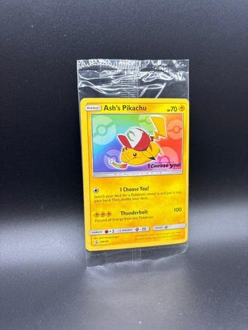 Pokémon - 1 Card Ash s Pikachu sm108 SEALED