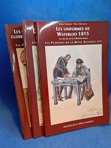Lot: Les planches de la Belle Alliance: Les uniformes