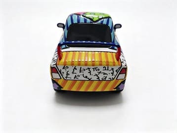 Romero Britto (1963) - sculptuur, Pop Art Sports Car