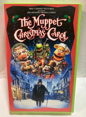 THE MUPPET CHRISTMAS CAROL (VHS), Cd's en Dvd's, Gebruikt