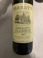 1987 Ferretti - Chianti Classico - 12 Bouteilles (0,75 L), Collections, Vins