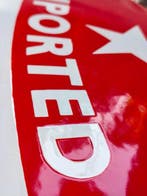 Heineken Hollande Bières importées, enseigne émaillée -