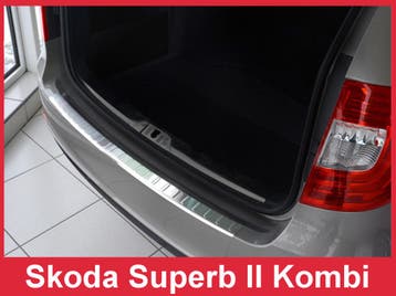 Avisa Achterbumperbeschermer | Skoda Superb Combi 13-15 5-d, Verzenden, Nieuw