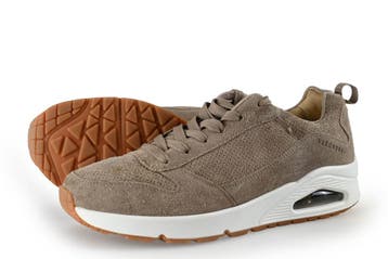 Skechers Sneakers in maat 42 Bruin, Bruin, Verzenden, Zo goed als nieuw, Skechers