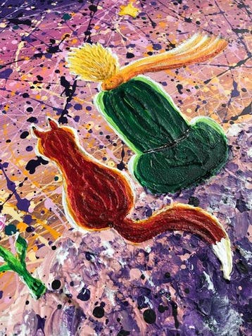 Maria Gubicekova (Maia) - Le Petit Prince (3D structured),