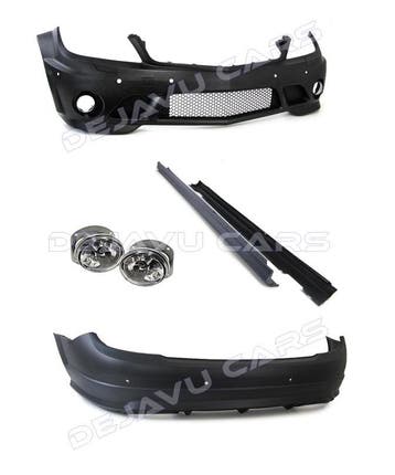 C63 AMG Look Body Kit voor Mercedes Benz C-Klasse W204, Autos : Divers, Tuning & Styling, Ophalen of Verzenden