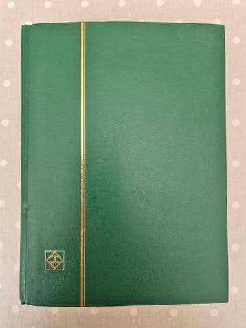 Frankrijk - Set van 2 gebruikte ringbinders met banden, leeg