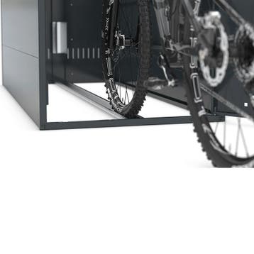 Fietsbox 1 fiets rond dak uitbreiding zonder zijwand, Fietsen en Brommers, Verzenden, Nieuw