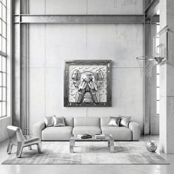 Artxlife - Swoosh Reflections, The Chrome Lego Kaws, Nieuw