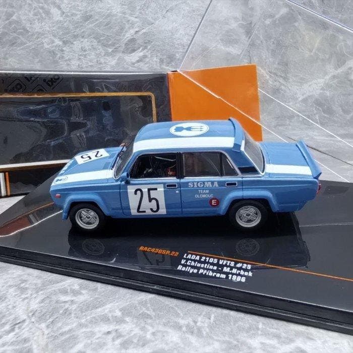 IXO 1:43 - Modelauto - LADA 2105 VFTS #25, Hobby & Loisirs créatifs, Voitures miniatures | 1:5 à 1:12