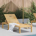 vidaXL Ligbed geïmpregneerd grenenhout, Tuin en Terras, Verzenden, Nieuw
