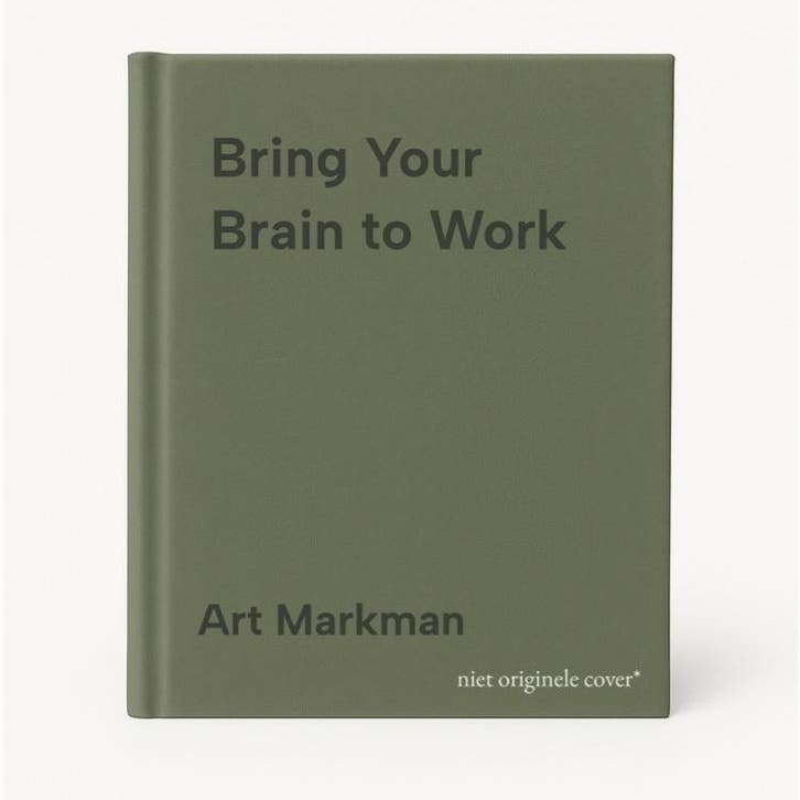 Bring Your Brain to Work 9781633696112 Art Markman, Livres, Langue | Anglais, Envoi