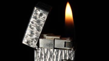 Dunill - Bark Pattern Rollagas Lighter - Zonder minimumprijs, Nieuw