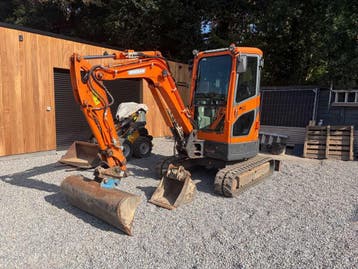 Online veiling - 2018 Doosan DX27Z Minigraafmachine, Zakelijke goederen, Ophalen
