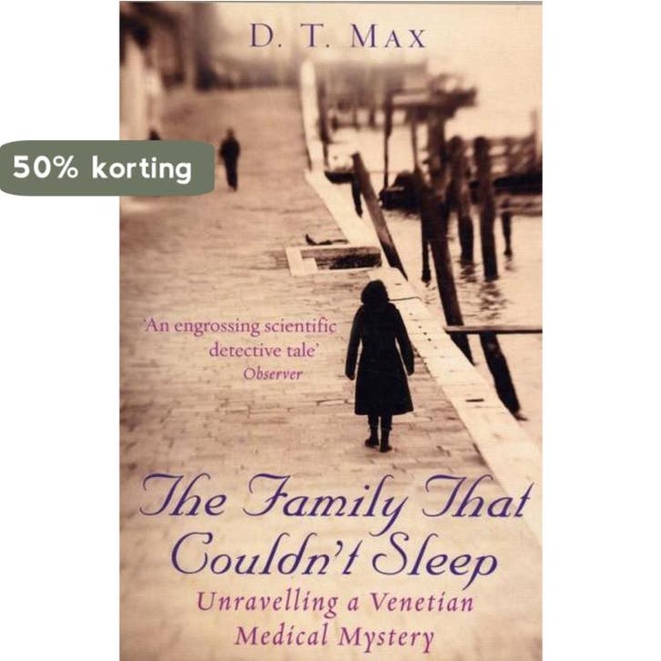 Family That Couldnt Sleep 9781846270901 D.T. Max, Boeken, Taal | Engels, Gelezen, Verzenden