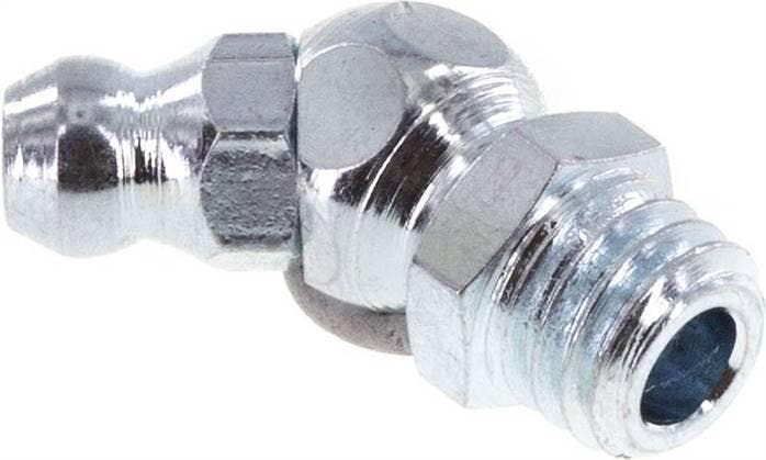 Graisseur Angulé À 45° Acier M8x1.25 DIN 71412 [5 Pièces], Bricolage & Construction, Ventilation & Extraction, Envoi
