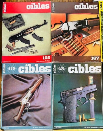 Lot de 64 magazines cibles - 1984-1990