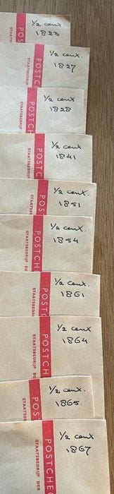 Nederland. 1/2 Cent collectie voor 1900 voornamelijk (Zonder