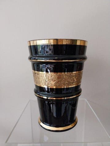 Booms Glass , Rupel - Paul Heller - Vase - Verre