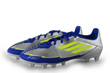 Adidas Voetbalschoenen in maat 42 Zilver, Kleding | Heren, Overige kleuren, Verzenden, Zo goed als nieuw, Adidas