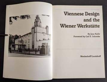 Jane Kallir - Viennese Design and the Wiener Werkstätte -