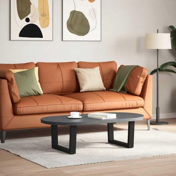 vidaXL Salontafelpoten 2 st V-vormig 60x(30-31,3) cm staal, Verzenden, Nieuw