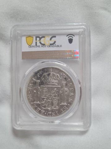 Espagne. Fernand VII. 8 Reales 1814 Lima JP XF Details