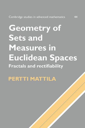 Geometry Of Sets And Measures In Euclidean Spaces, Verzenden, Pertti Mattila