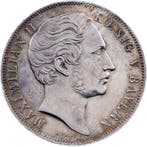 Allemagne, Bavière. Maximilian II. 2 Gulden 1855 /
